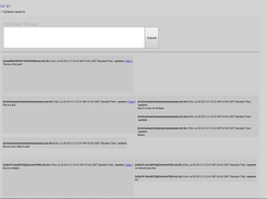 The ui is active and a board has been rendered, note the URL has been updated, this can be used for direct links.