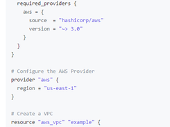 Terraform Provider for AWS Screenshot 1