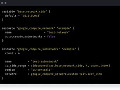 Write declarative configuration files