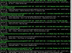 Writing Tags and moving files