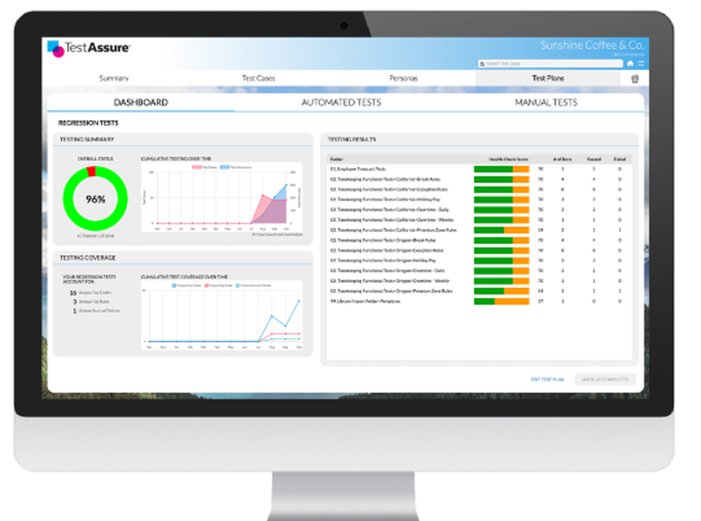 TestAssure Screenshot 1