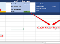 TestCaseSummaryReport Screenshot 1