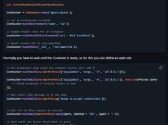 Testcontainers for PHP Screenshot 1