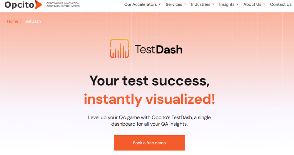 TestDash Screenshot 1