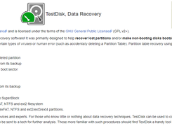 TestDisk Screenshot 1