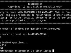 TestGuesser Screenshot 1
