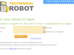 Testimonial Robot Screenshot 1