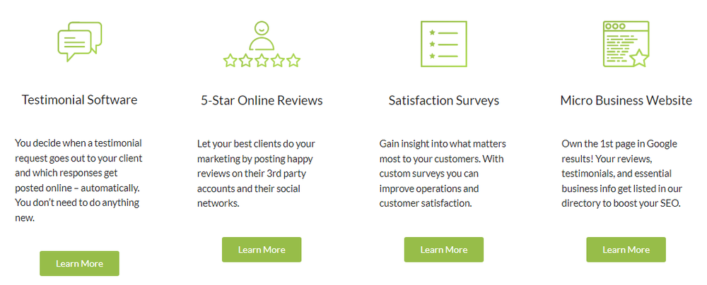 TestimonialTree Screenshot 1