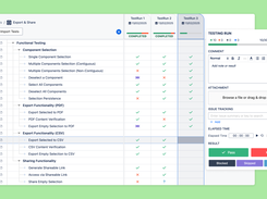 Harness agile, reusable scripts for faster execution and seamless issue tracking.