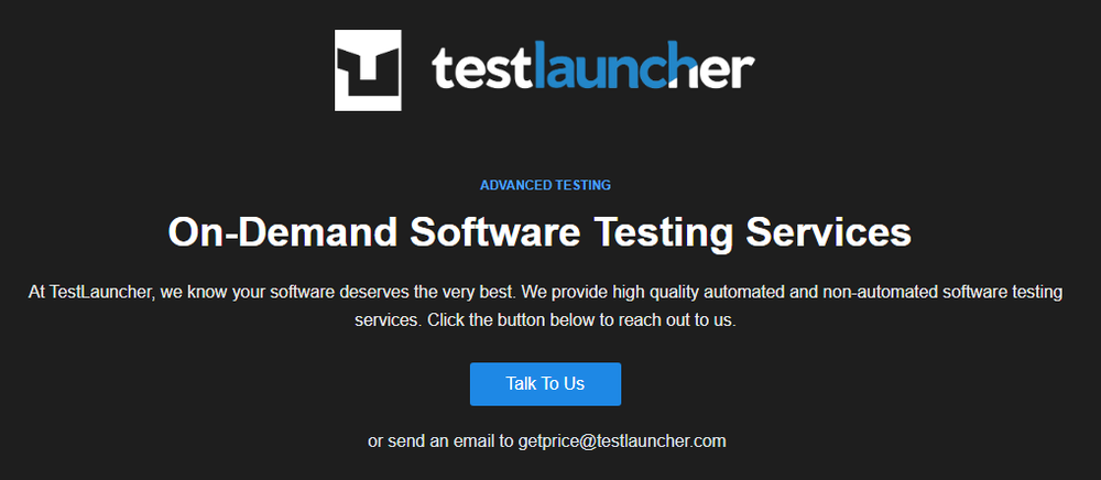 Testlauncher Screenshot 1