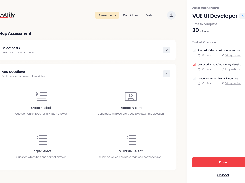 Setup Assessment Interface