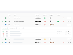 Tracking Test Results