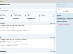 TestRail integrates with leading defect tracking and test automation tools.