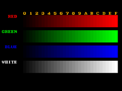 Wii color bars