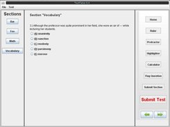 Normal section display