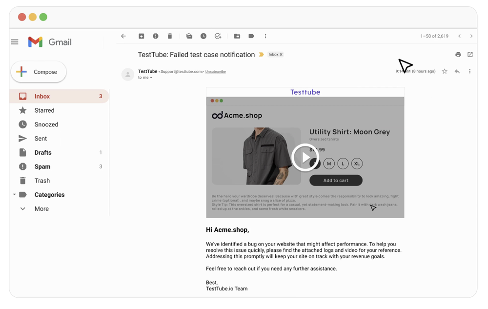 TestTube Screenshot 1