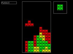 Screenshot from the first release of Tetris++