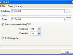 input and output setting
