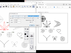 TeXCAD 4.5 parametric curves