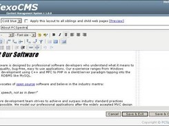 TexoCMS Screenshot 3