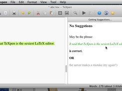 TeXpen 0.7.0 (grammar check)
