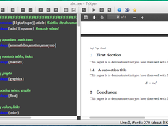 TeXpen for OS X (PDF preview)