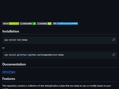 text-dedup Screenshot 1