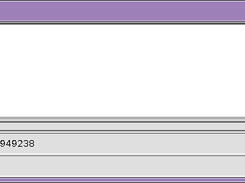 Screenshot showing extremely basic usage
