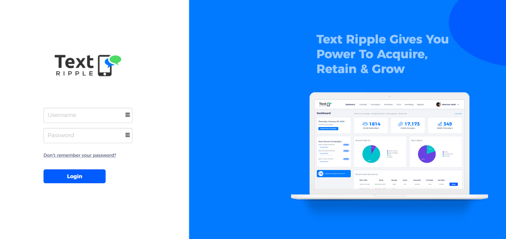 Text Ripple Screenshot 1