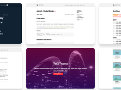 TeXt Theme Screenshot 2