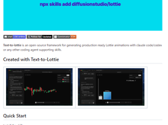 Text-to-lottie Screenshot 1