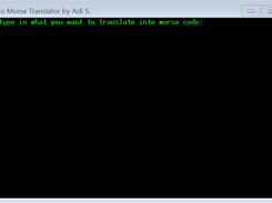 Text to Morse code translator Screenshot 1