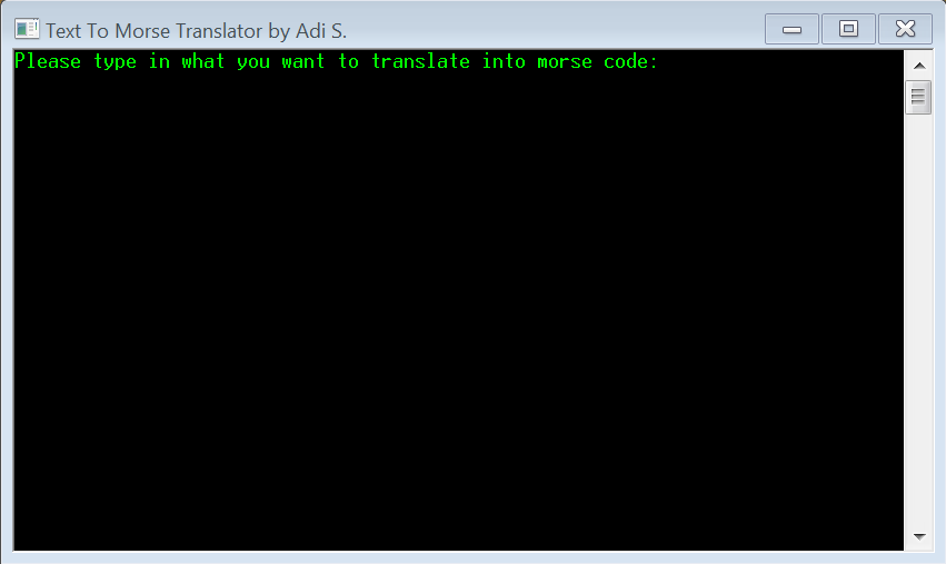 Text To Morse Code Translator Download Sourceforge Net