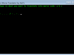 Text to Morse code translator Screenshot 2