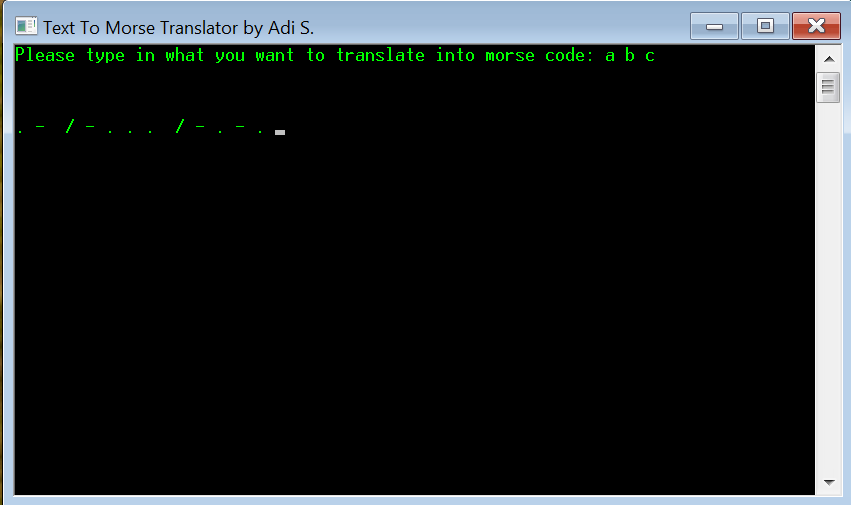 Text To Morse Code Translator Download Sourceforge Net