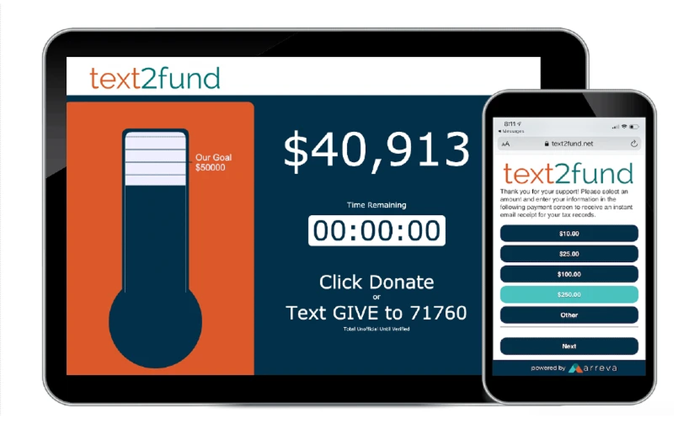 Text2Fund Screenshot 1