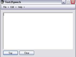 ext2Speech Version 1.2.0.5 - Main Window - Windows XP