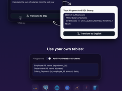 Text2SQL.AI Screenshot 1