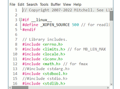 Textadept Screenshot 1