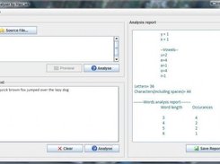 Text Analyser Screenshot 2
