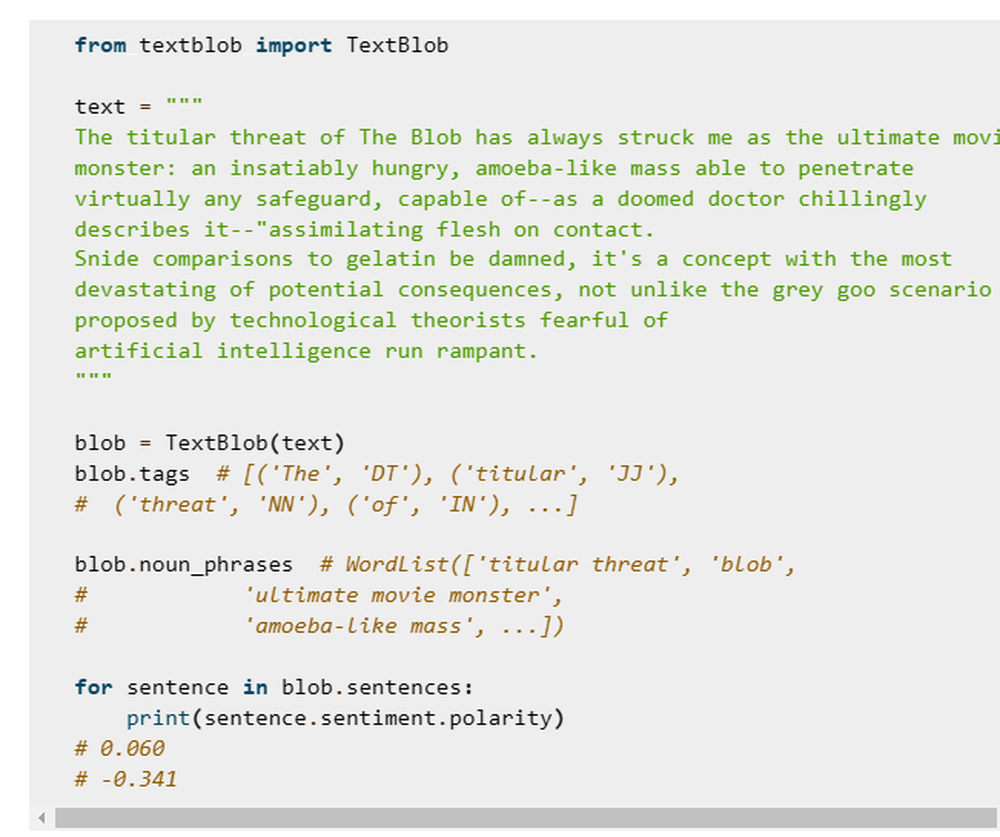 TextBlob Screenshot 1