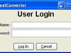 Log In Screen