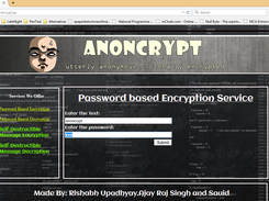 Text Encryption and Decryption Screenshot 2