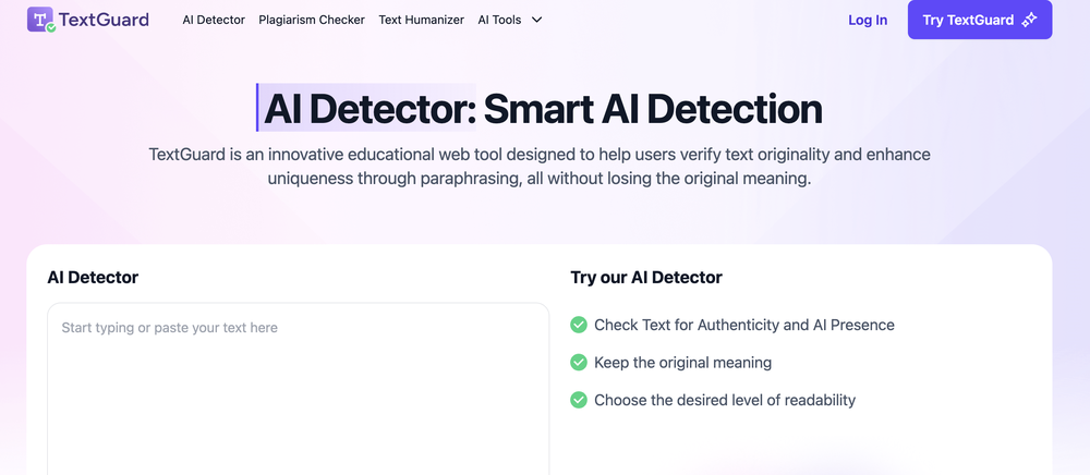 TextGuard Screenshot 1