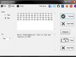 Hex - Text