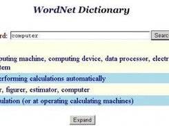 WordNet dictionary / thesaurus