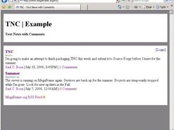 Text News with Comments Screenshot 4