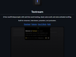 Textream Screenshot 1