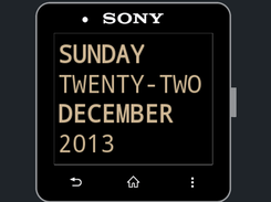 Text Smartwatch for Sony Screenshot 6