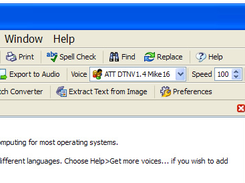 TextSpeech Pro Screenshot 1